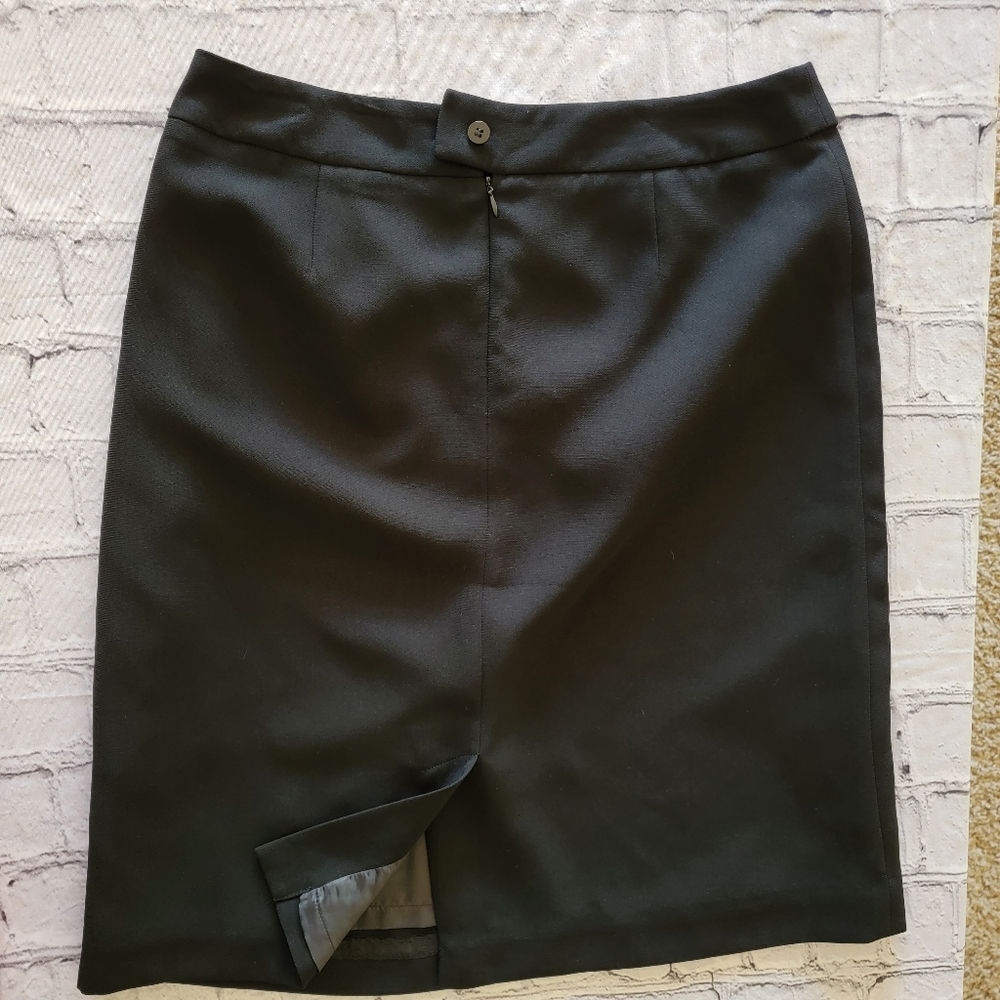 Joneswear Essentials Sz 10 Black Dress Suit Skirt - Picture 4 of 4